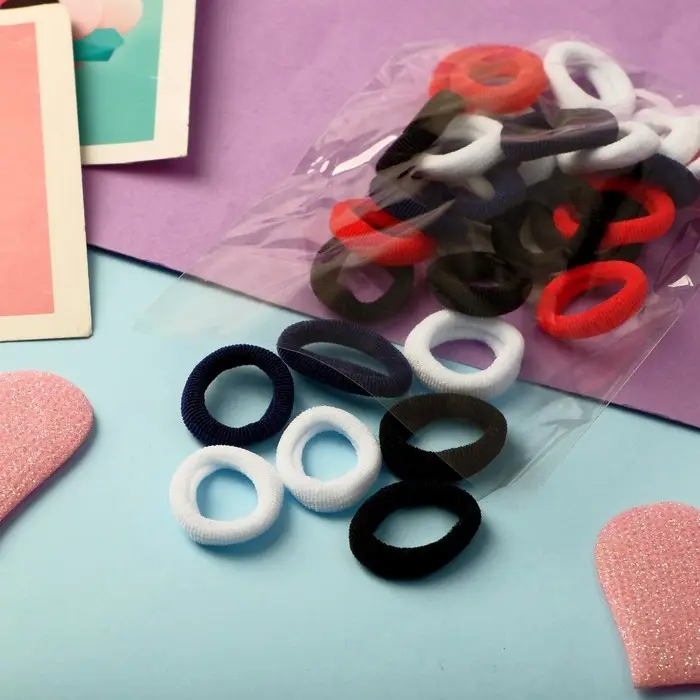 Резинка для волос «Выбражулька» (набор 30+-1 шт) d-1,4 см ассорти Резинка для волос «Выбражулька» (набор 30+-1 шт) d-1,4 см ассорти