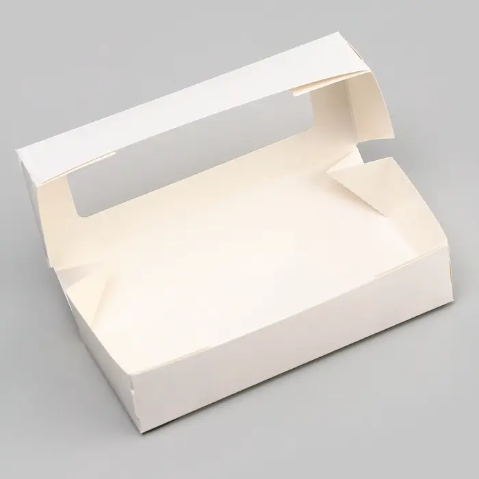 Коробка складная, белый, 17&times;7&times;4 см, 0.5 л