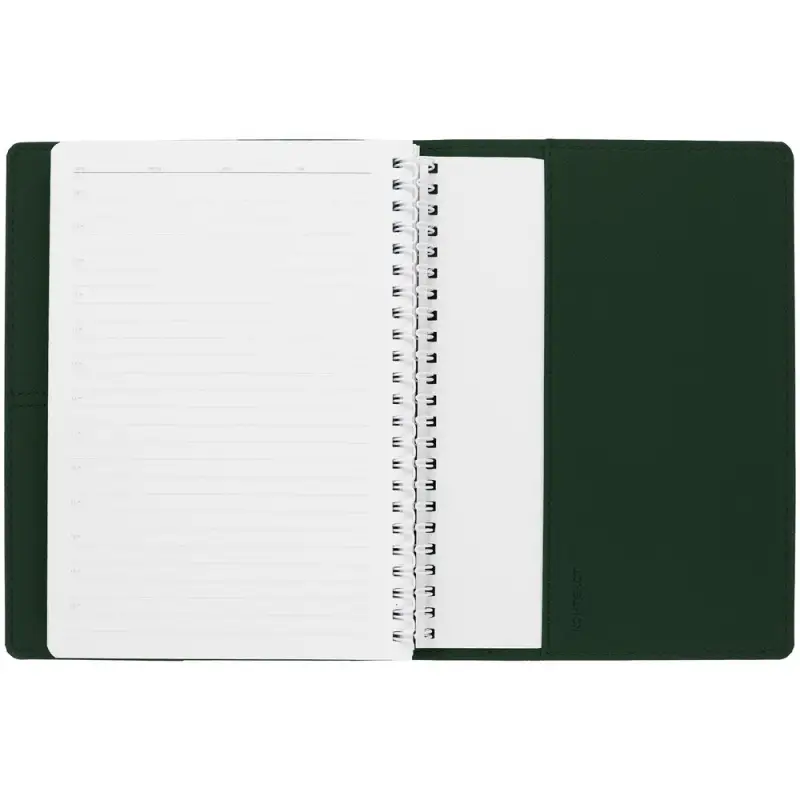 Ежедневник Spring Touch, недатированный, зеленый