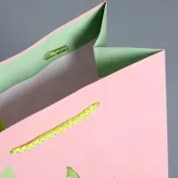 Пакет подарочный "Нежный комплимент" ламинированный 18 х 22,3 х 10 см