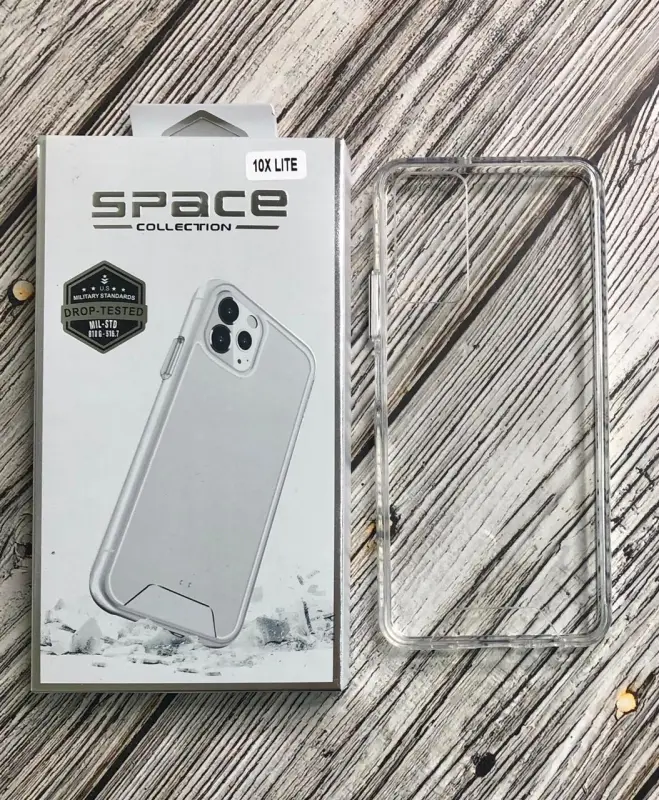 Чехол SPACE Huawei Honor 10X Lite противоударный прозрачный Чехол SPACE Huawei Honor 10X Lite противоударный прозрачный