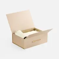 Коробка Portfolio, бежевая Коробка Portfolio, бежевая