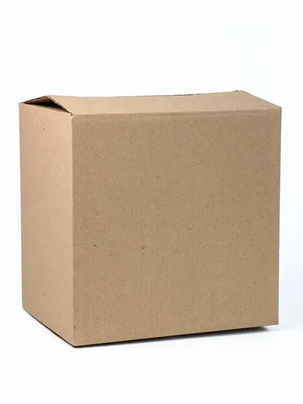 Коробка складная, бурая, для хранения и отправки посылок, 30&times;22&times;30 см