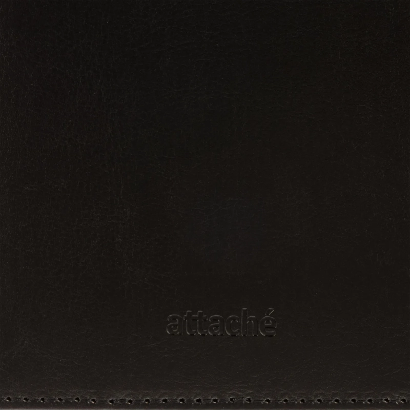 Ежедневник недатированный Attache А5, 160л, 138x213мм под кожу, черный