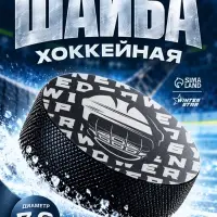 Шайба хоккейная Winter Star, взрослая, d=7.6 см