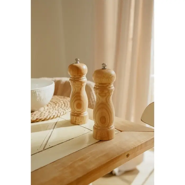 Набор мельниц для специй SL Home &laquo;Тренто&raquo;, 2 шт., 17 см, бежевый