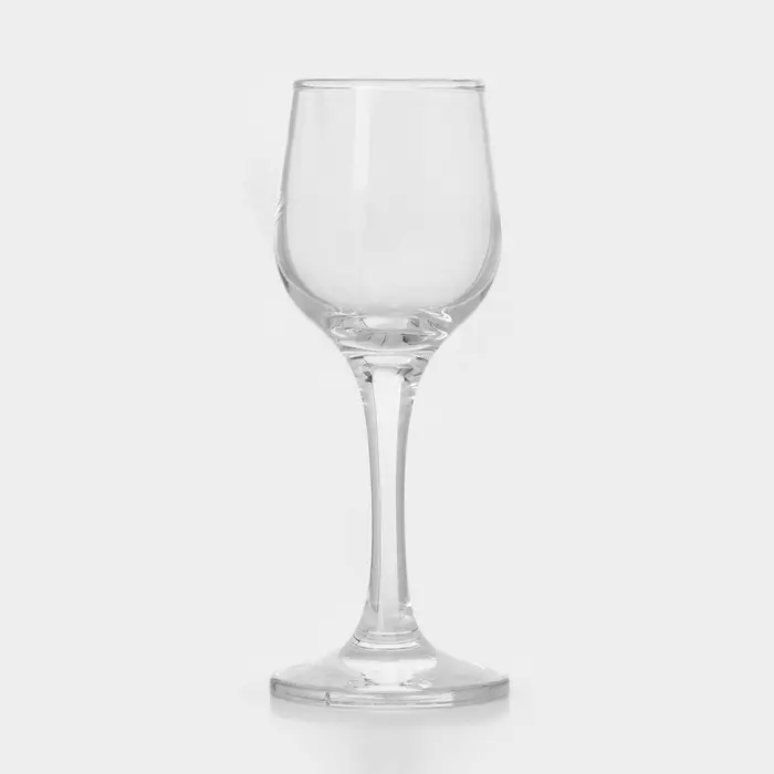 Рюмка Paşabah&ccedil;e Amber, 74 мл, стекло, прозрачная