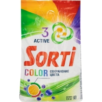 Порошок стиральный Sorti автомат Color 2,4 кг