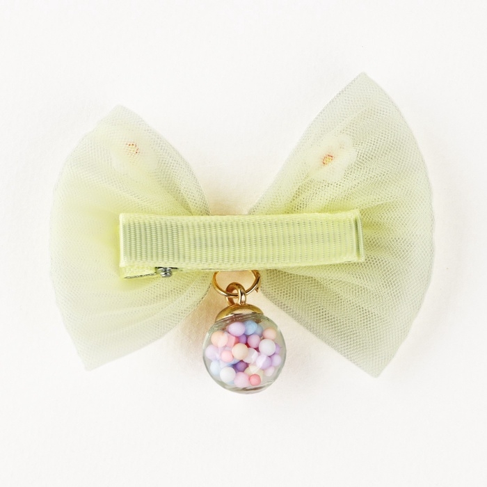 Заколка для волос с бантом «Принцессам можно все», 7 х 5 см Заколка для волос с бантом «Принцессам можно все», 7 х 5 см