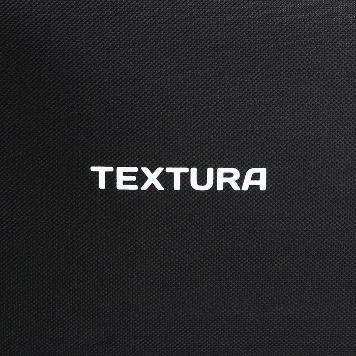 Сумка спортивная, TEXTURA, маленький размер, цвет чёрный Сумка спортивная, TEXTURA, маленький размер, цвет чёрный