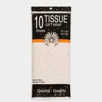 Бумага упаковочная тишью, «Конфетти», белая, 50×66 см Бумага упаковочная тишью, «Конфетти», белая, 50×66 см