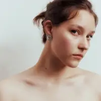 Серьги &laquo;Солнце&raquo;, цвет серебро