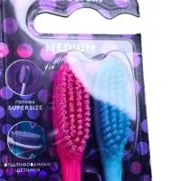 Зубная щетка D.I.E.S. Neon 1+1 средней жесткости, 2 шт.