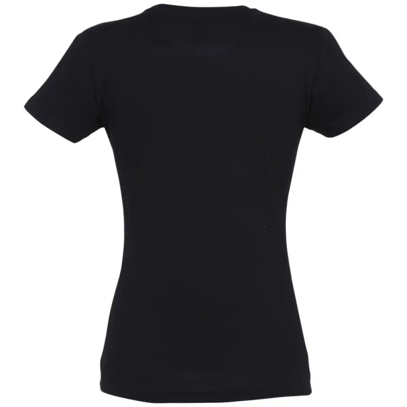 Футболка женская Imperial women 190 черная, размер S