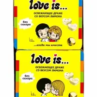 Освежающие конфеты Love is, со вкусом мяты в блистере, 10.8 г