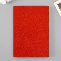 Фоамиран глиттерный 2 мм, 20х30 см, красный Фоамиран глиттерный 2 мм, 20х30 см, красный