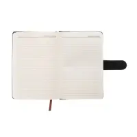 Ежедневник недатированный формат А5, с хлястиком, 112л, линия, пвх, Классика Черный Ежедневник недатированный формат А5, с хлястиком, 112л, линия, пвх, Классика Черный