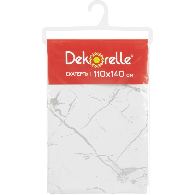 Скатерть ПВХ на тканевой основе Dekorelle L&aacute;ura 036-1, разм. 110х140 см