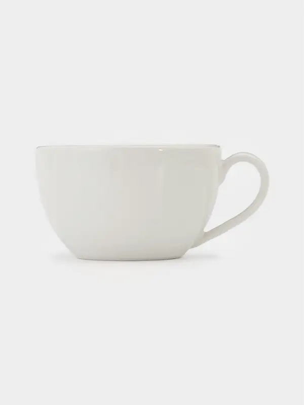 Чашка &laquo;Премиум&raquo;, 300 мл, фарфор, белая