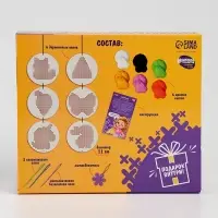 Вышивка крестиком для детей на деревянной канве &laquo;Фантастические узоры&raquo;, набор для творчества