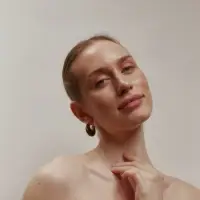 Серьги большие &laquo;Стиль. Подкова&raquo;, акрил, зелёные в золоте