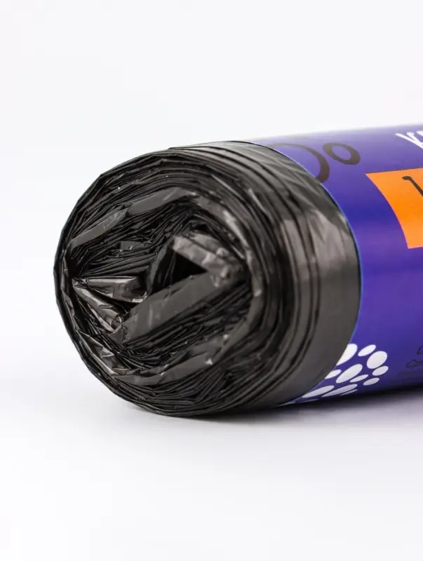 Мешки для мусора 120 л ПНД, толщина 10 мкм, 10 шт. в рулоне, чёрные