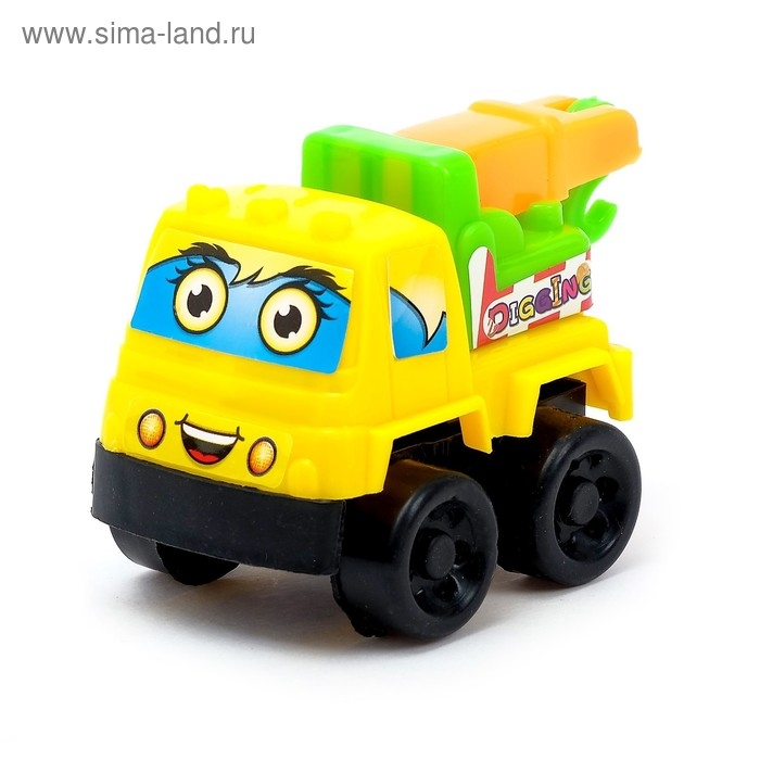 Машина инерционная «Забавная стройка», МИКС Машина инерционная «Забавная стройка», МИКС