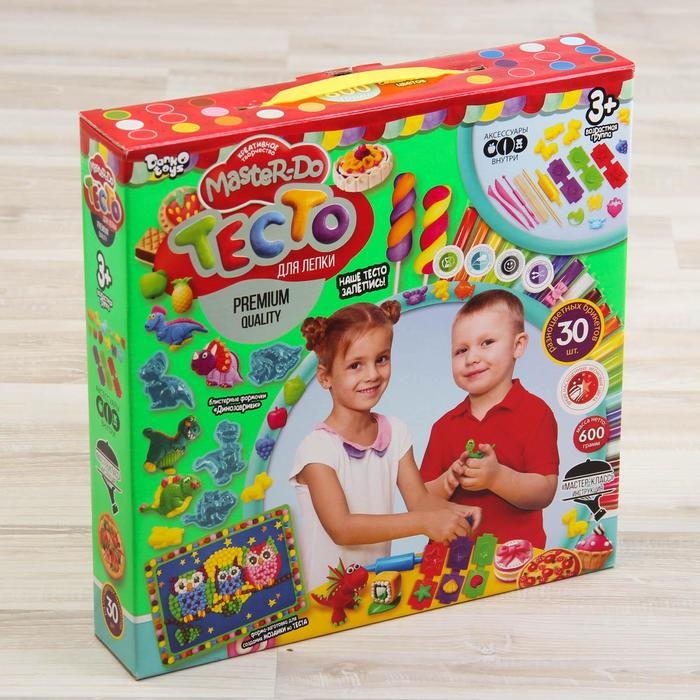 Набор креативного творчества «Тесто для лепки», серия Master Do, 30 цветов Набор креативного творчества «Тесто для лепки», серия Master Do, 30 цветов