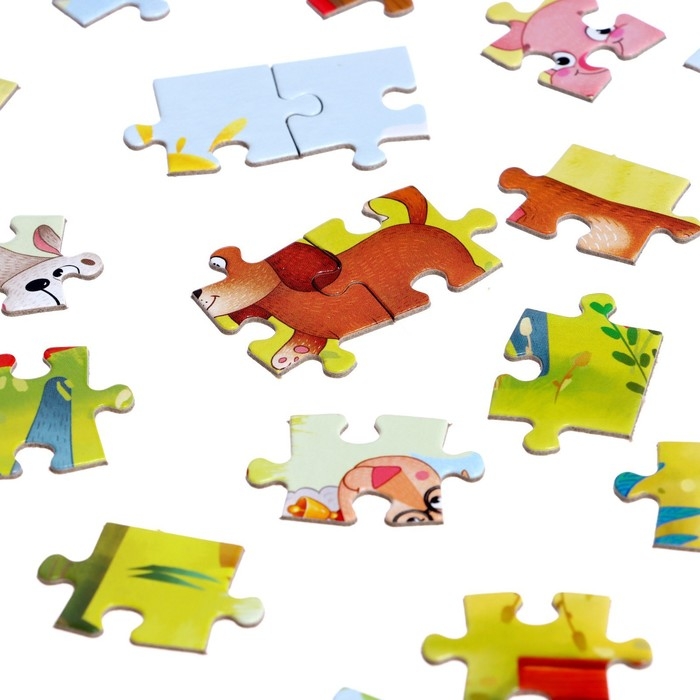 Пазл детский «На ферме», 160 элементов