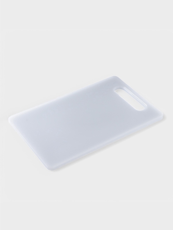 Доска разделочная Доляна «Бастерн», пластик PP, 40×25×0.9 см, белая