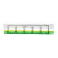 GLOSSA Рамка горизонтальная 5 постов бежевая