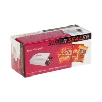 Машинка для запаивания пакетов, 10&times;4 см, белая