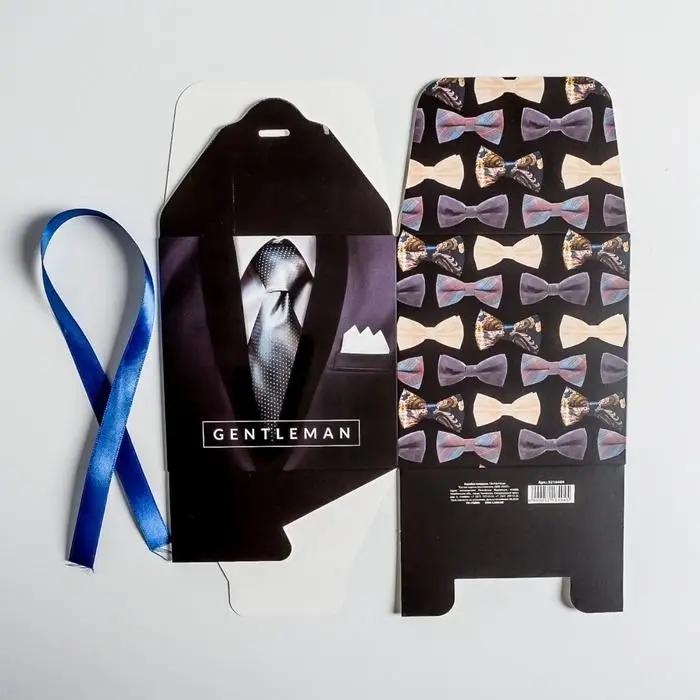 Коробка подарочная складная, упаковка, «Джентльмену», 12 х 12 х 12 см