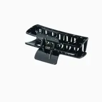 Крабик для волос &laquo;Пелагея&raquo;, прямой, 8.5 см, белый, чёрный