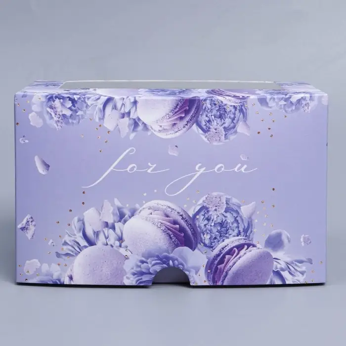 Коробка для капкейков, кондитерская упаковка с окном, 2 ячейки, «Макаруны», 16 х 10 х 10 см Коробка для капкейков, кондитерская упаковка с окном, 2 ячейки, «Макаруны», 16 х 10 х 10 см