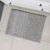 Коврик Доляна Points, 43&times;61 см, серый