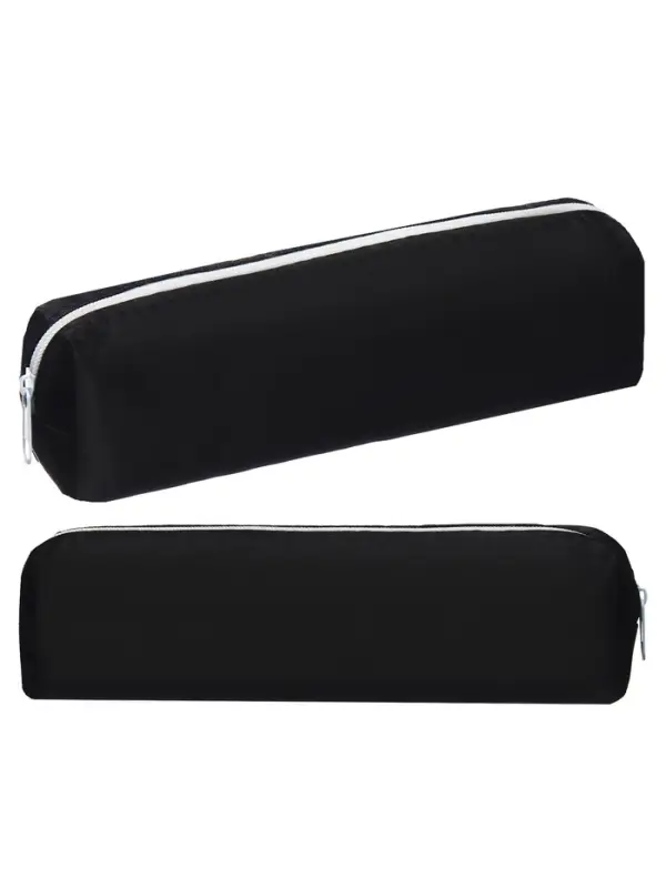 Пенал школьный на молнии Calligrata, 1 отделение, чёрный