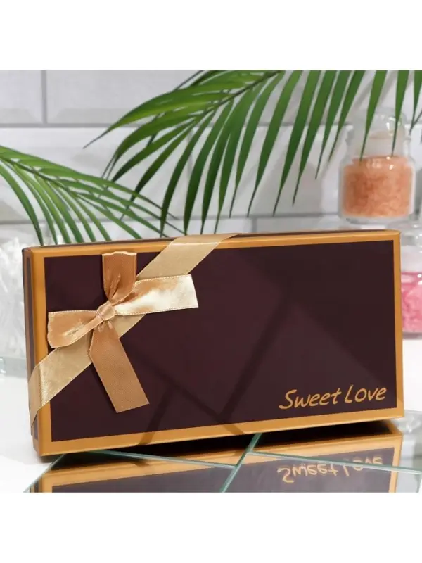 Мыльные розы, фиолетовые оттенки, набор 18 шт., в коробке