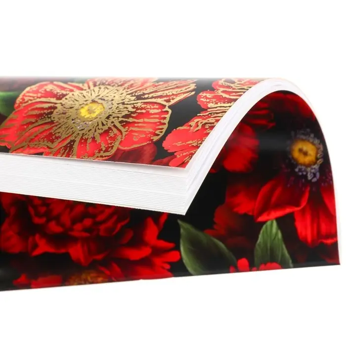 Блокнот А5, 40 листов, на скрепке, в точку, золотое тиснение, &laquo;Минни Маус&raquo;