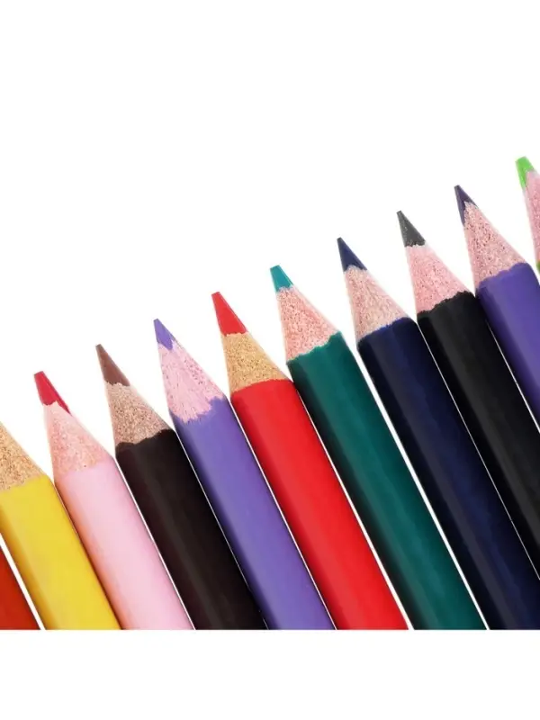 Карандаши Calligrata, цветные, 24 цвета, трёхгранные, пластиковые