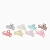 Крабик для волос &laquo;Туман&raquo;, прямой, 7 см, МИКС