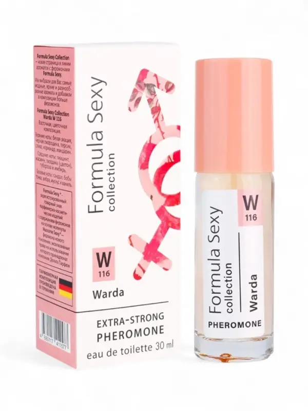 Туалетная вода женская с феромонами Formula Sexy collection Warda W116, 30 мл Туалетная вода женская с феромонами Formula Sexy collection Warda W116, 30 мл