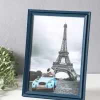 Фоторамка пластик формат А4 см "Остин" иссиня-чёрный 33,5х24,5х1,5 см