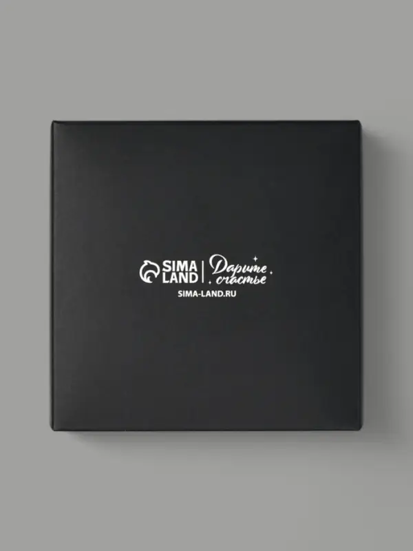 Коробка-пакет под бижутерию «Счастья», 7.5 х 7.5 х 3.5 см Коробка-пакет под бижутерию «Счастья», 7.5 х 7.5 х 3.5 см