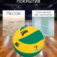 Волейбольный мяч MINSA, клееный, 8 панелей, р. 5, PVC