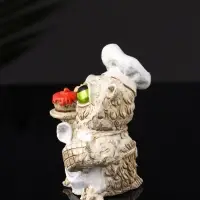 Набор фигурок &laquo;4 совы на подносе&raquo;, 23.5&times;13&times;10 см, бежевый