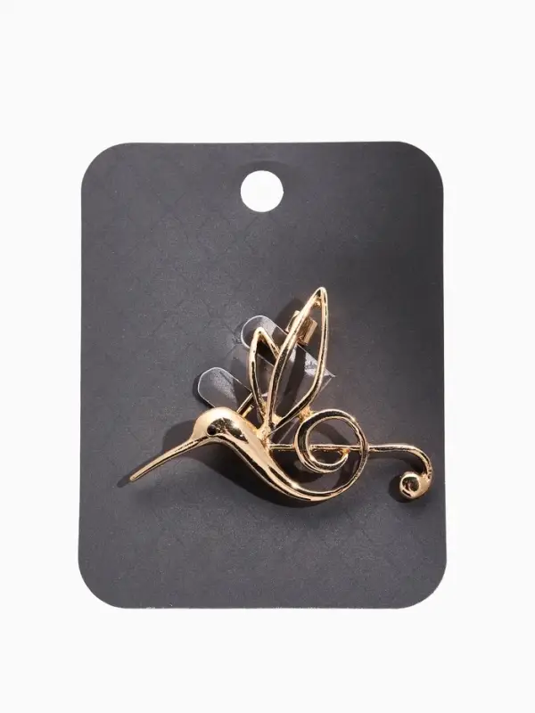 Брошь «Калибри. Скрипичный ключ», цвет золото Брошь «Калибри. Скрипичный ключ», цвет золото
