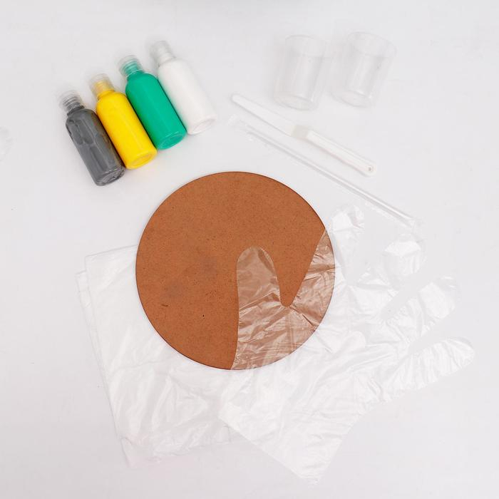 Набор для творчества. Рисование акрилом «Космический узор» (в технике флюид арт) Набор для творчества. Рисование акрилом «Космический узор» (в технике флюид арт)