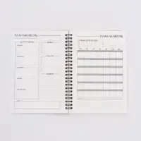 Вечный блокнот А5, 40 л "Черный"