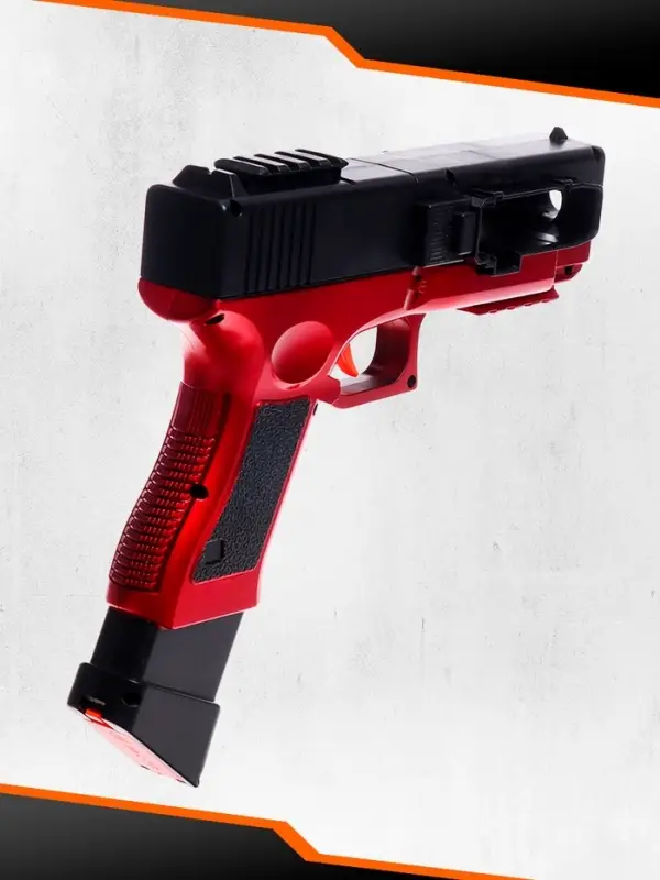 Пистолет &laquo;Глок&raquo;, детский, аккумулятор, ленточная подача патронов, пули на присосках